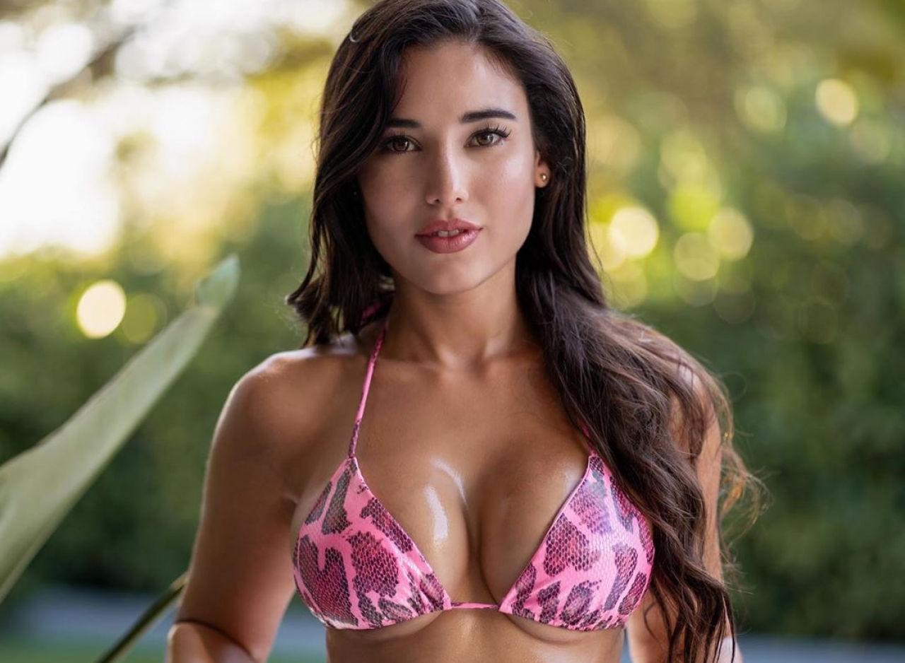 Angie Varona, American Busty Model With Stunning Figure