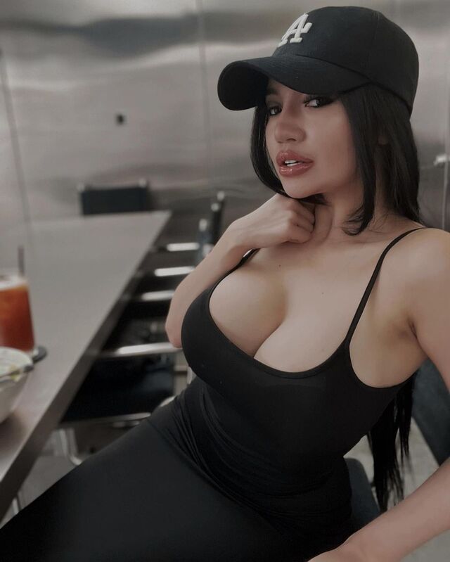 Busty Asian Stunner Monica Ardhea Show Her Big Boobs In Tight Tops